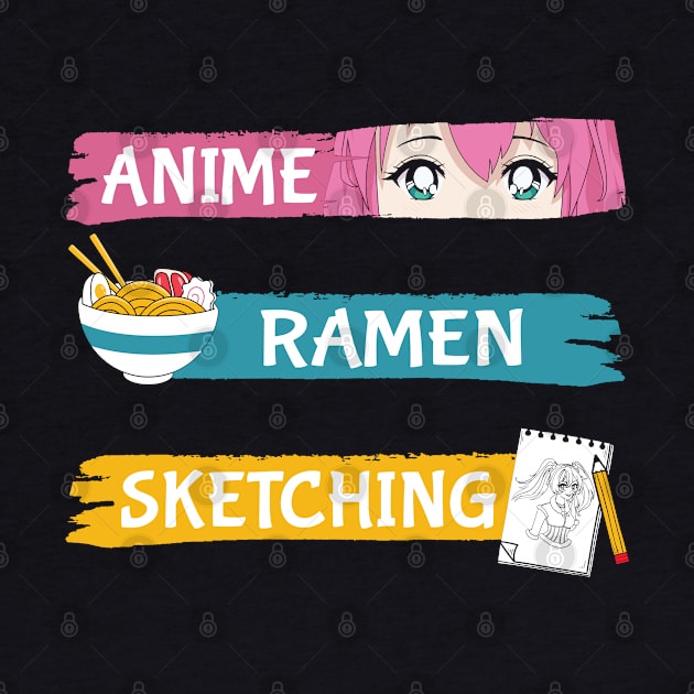 Anime Ramen Sketching by Vcormier